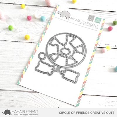 Mama Elephant Creative Cuts - Circle of Friends